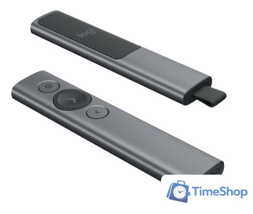 Пульт ДУ Logitech Spotlight (серый) - Изображение №6 — Интернет-магазин Time-Shop