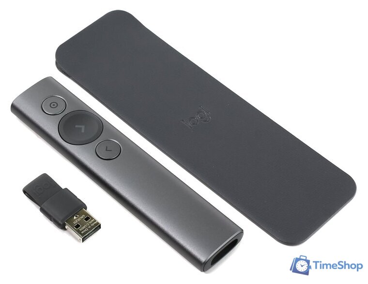 Пульт ДУ Logitech Spotlight (серый) - Изображение №8 — Интернет-магазин Time-Shop