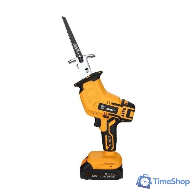 Сабельная пила Deko DKRS20-Li 063-4310 (с 1-им АКБ) - Изображение №4 — Интернет-магазин Time-Shop