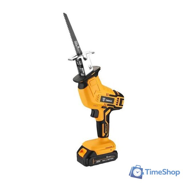 Сабельная пила Deko DKRS20-Li 063-4310 (с 1-им АКБ) - Изображение №3 — Интернет-магазин Time-Shop