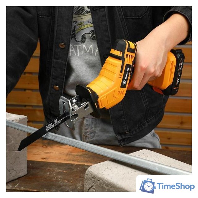 Сабельная пила Deko DKRS20-Li 063-4310 (с 1-им АКБ) - Изображение №5 — Интернет-магазин Time-Shop