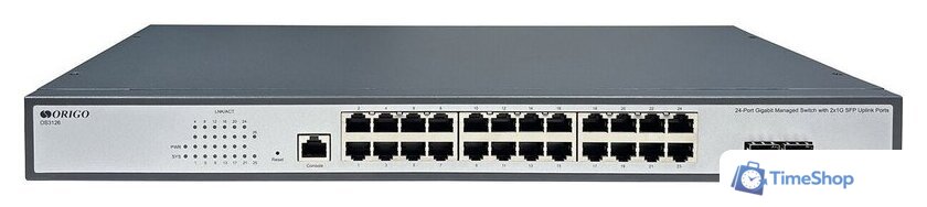 Управляемый коммутатор 2-го уровня Origo OS3126/A1A - Изображение №1 — Интернет-магазин Time-Shop