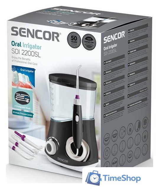 Ирригатор  Sencor SOI 2200SL - Изображение №9 — Интернет-магазин Time-Shop