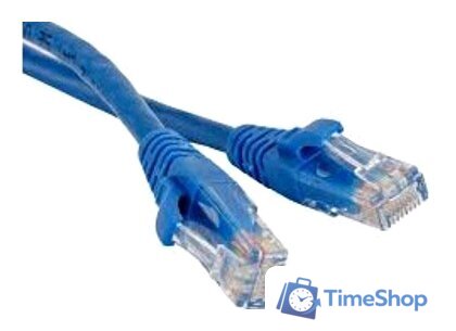 Кабель Lanmaster UTP Cat 5e 2м (синий) [ LAN-PC45/U5E-2.0-BL] - Изображение №1 — Интернет-магазин Time-Shop