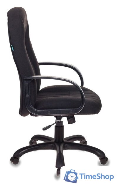 Офисное кресло Бюрократ T-898/3C11BL (черный) - Изображение №4 — Интернет-магазин Time-Shop