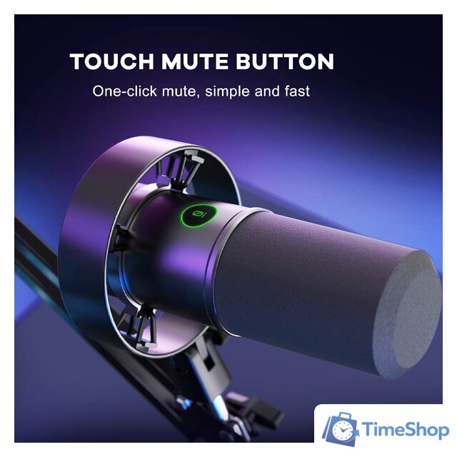 Проводной микрофон FIFINE K688 (черный) - Изображение №5 — Интернет-магазин Time-Shop