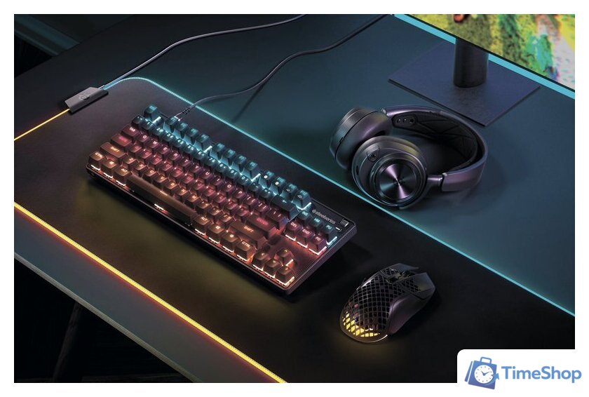 Клавиатура SteelSeries Apex 9 TKL (нет кириллицы) - Изображение №3 — Интернет-магазин Time-Shop