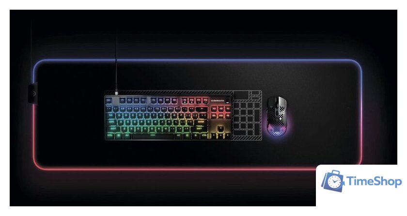 Клавиатура SteelSeries Apex 9 TKL (нет кириллицы) - Изображение №2 — Интернет-магазин Time-Shop