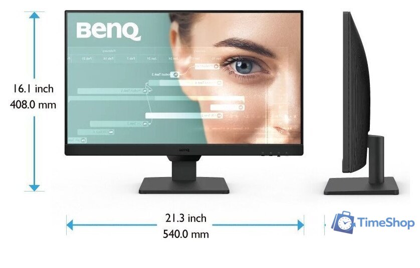 Монитор BenQ Eye-Care GW2490 - Изображение №7 — Интернет-магазин Time-Shop