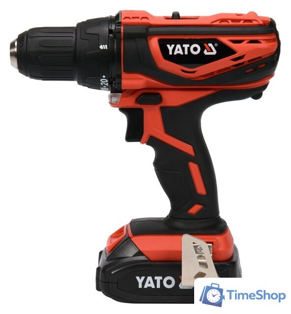 Дрель-шуруповерт Yato YT-82780 (с 1-им АКБ, кейс) - Изображение №2 — Интернет-магазин Time-Shop