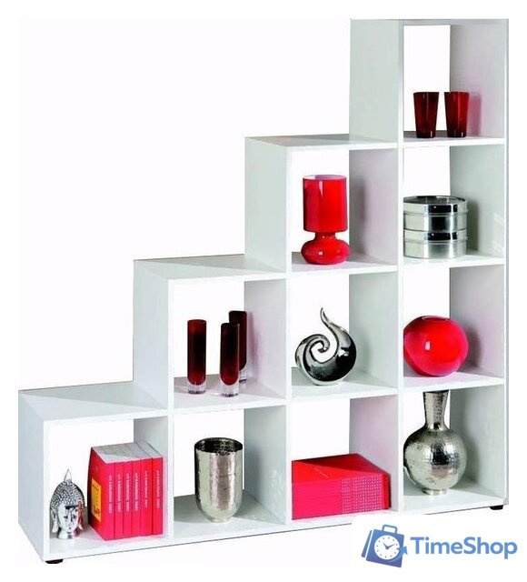 Стеллаж Halmar Caboto (белый) - Изображение №2 — Интернет-магазин Time-Shop