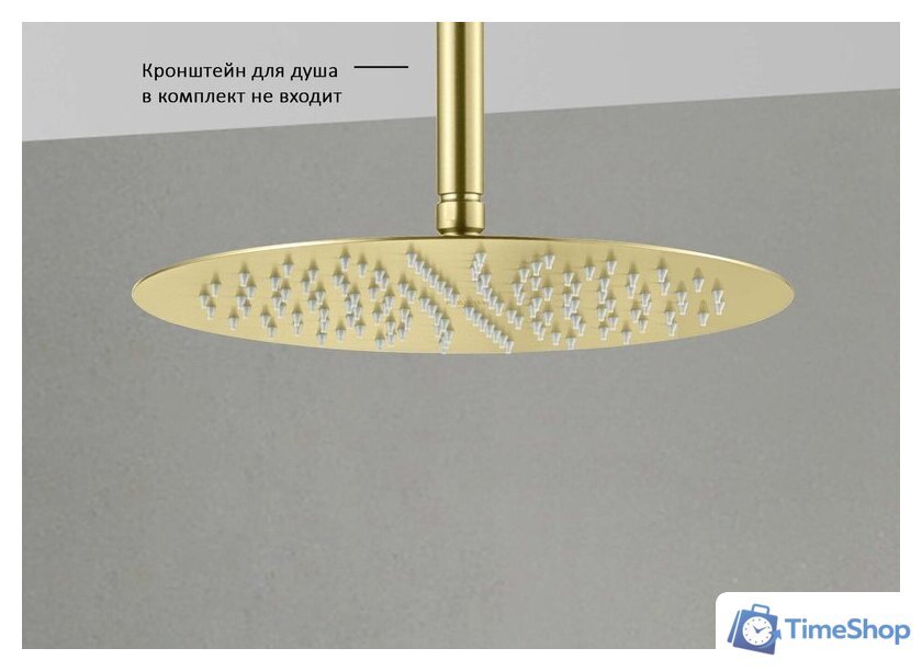 Верхний душ Aquatek AQ2075BG (золото) - Изображение №6 — Интернет-магазин Time-Shop