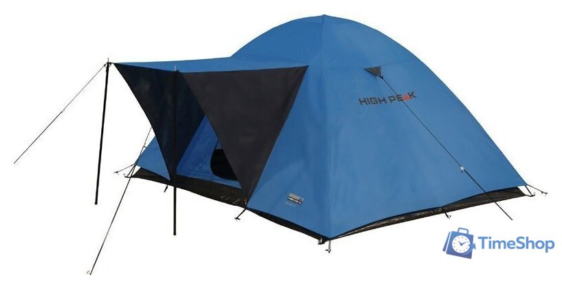 Треккинговая палатка High Peak Texel 4 10179 (синий) - Изображение №1 — Интернет-магазин Time-Shop