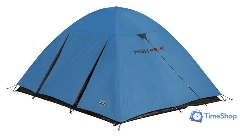 Треккинговая палатка High Peak Texel 4 10179 (синий) - Изображение №2 — Интернет-магазин Time-Shop