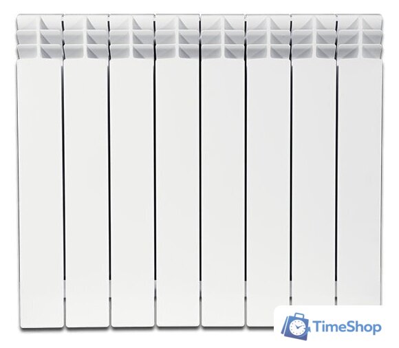 Биметаллический радиатор Fondital BM Alustal 500/100 V90103408 (8 секций) - Изображение №3 — Интернет-магазин Time-Shop