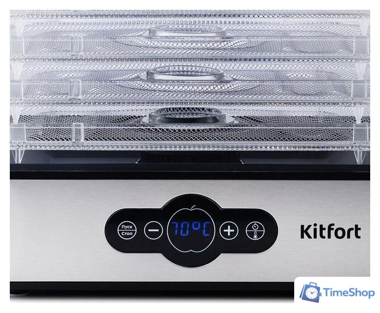 Сушилка для овощей и фруктов Kitfort KT-1914 - Изображение №4 — Интернет-магазин Time-Shop