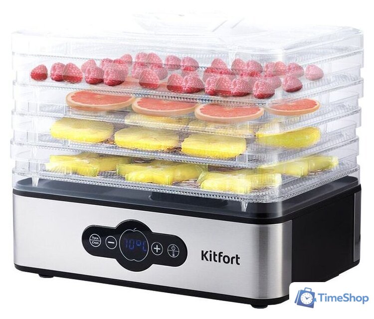 Сушилка для овощей и фруктов Kitfort KT-1914 - Изображение №1 — Интернет-магазин Time-Shop