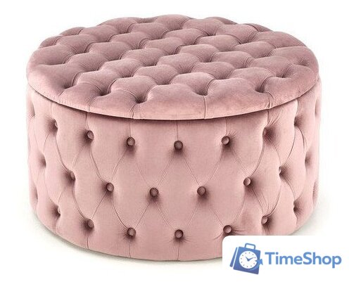 Пуфик Halmar Nunez (розовый) - Изображение №1 — Интернет-магазин Time-Shop