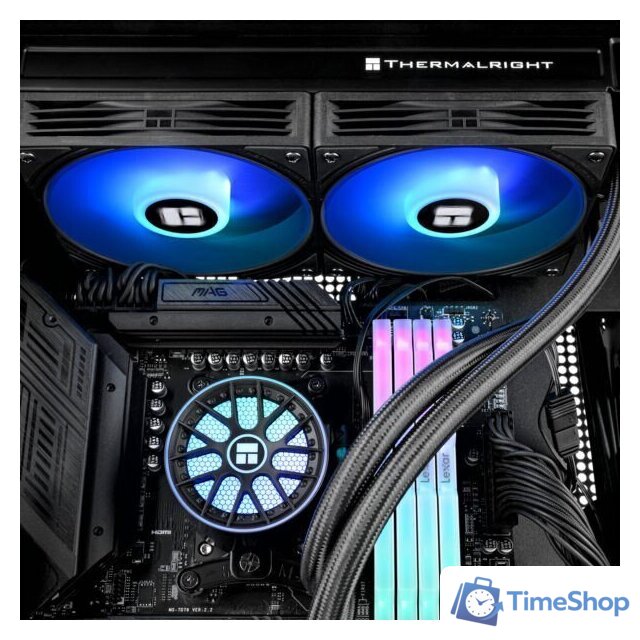 Система жидкостного охлаждения для процессора Thermalright Aqua Elite 240 ARGB V6 (черный) - Изображение №6 — Интернет-магазин Time-Shop