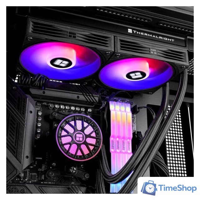 Система жидкостного охлаждения для процессора Thermalright Aqua Elite 240 ARGB V6 (черный) - Изображение №8 — Интернет-магазин Time-Shop