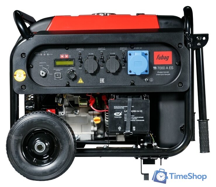 Бензиновый генератор Fubag TI 7000 A ES - Изображение №2 — Интернет-магазин Time-Shop