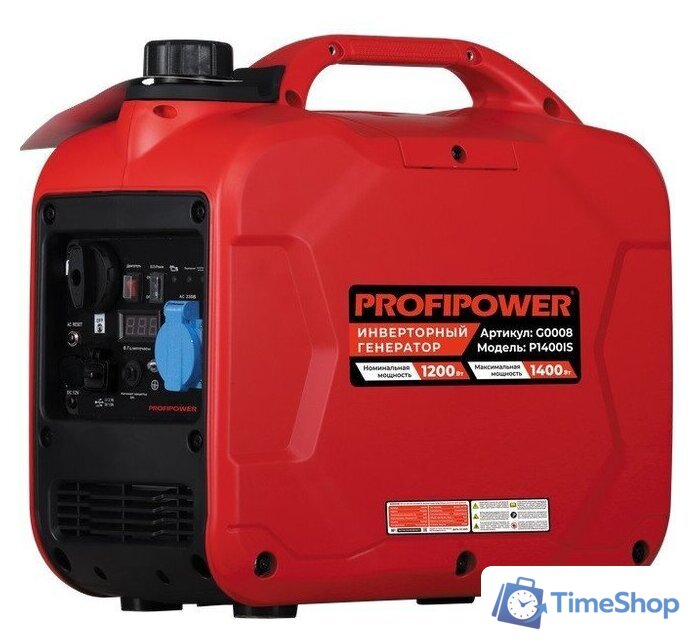 Бензиновый генератор Profipower P1400iS - Изображение №1 — Интернет-магазин Time-Shop