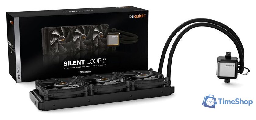 Система жидкостного охлаждения для процессора be quiet! Silent Loop 2 360mm BW012 - Изображение №4 — Интернет-магазин Time-Shop