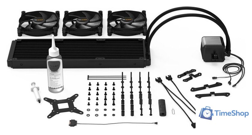 Система жидкостного охлаждения для процессора be quiet! Silent Loop 2 360mm BW012 - Изображение №5 — Интернет-магазин Time-Shop