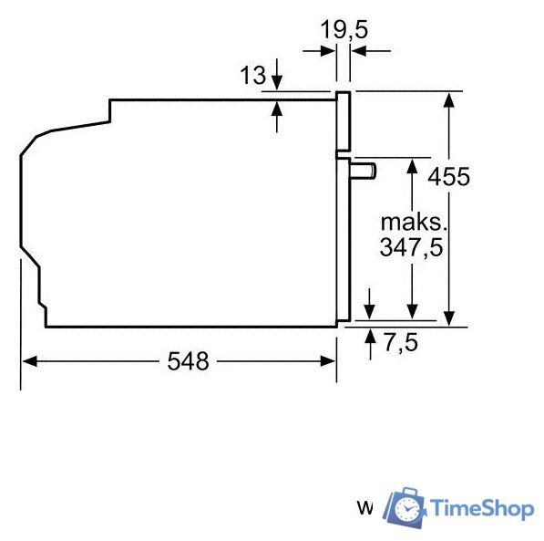 Электрический духовой шкаф Bosch CMG633BB1 - Изображение №8 — Интернет-магазин Time-Shop