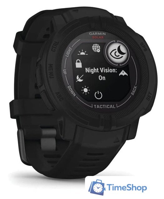 Умные часы Garmin Instinct 2 Solar Tactical Edition (черный) - Изображение №12 — Интернет-магазин Time-Shop