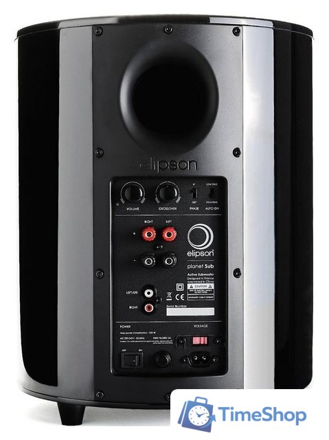 Проводной сабвуфер Elipson Planet Sub (черный) - Изображение №2 — Интернет-магазин Time-Shop