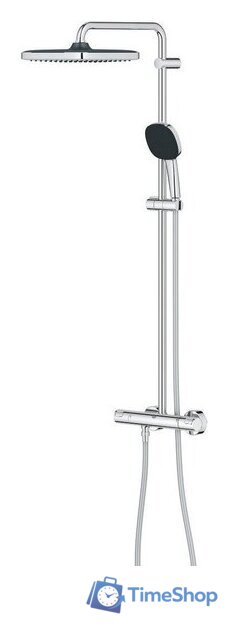 Душевая система  Grohe Vitalio Comfort 250 26696001 - Изображение №4 — Интернет-магазин Time-Shop