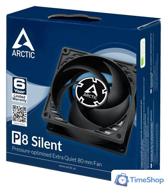 Вентилятор для корпуса Arctic P8 Silent ACFAN00152A - Изображение №6 — Интернет-магазин Time-Shop