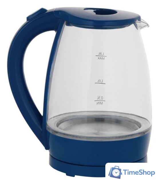 Электрический чайник Великие Реки Дон-1 (синий) - Изображение №3 — Интернет-магазин Time-Shop