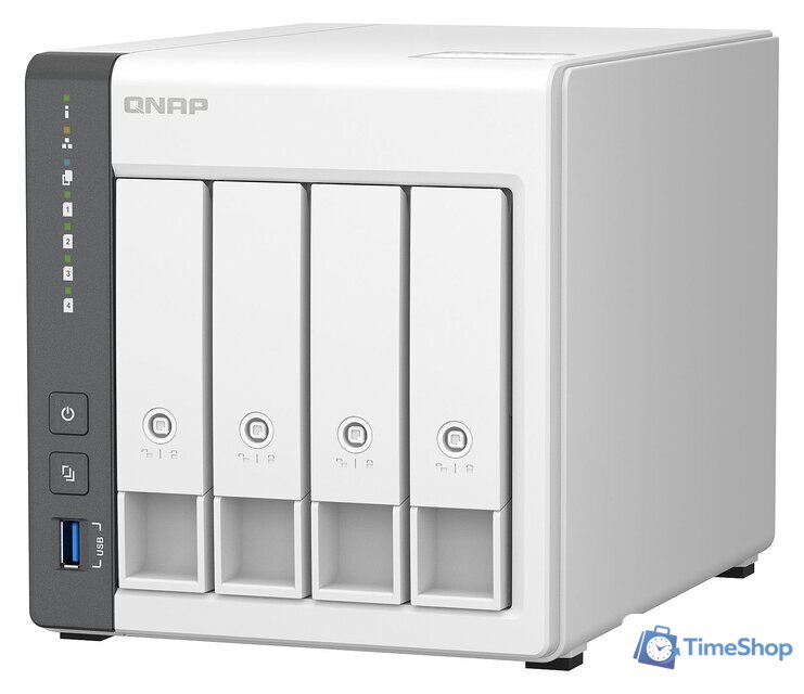 Сетевой накопитель QNAP TS-433-4G - Изображение №1 — Интернет-магазин Time-Shop