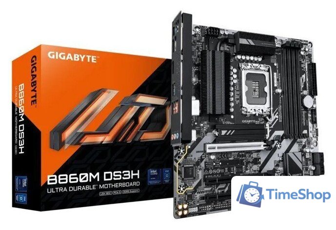 Материнская плата Gigabyte B860M DS3H (rev. 2.2) - Изображение №4 — Интернет-магазин Time-Shop