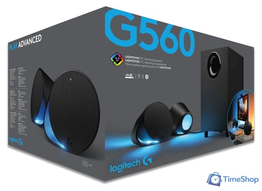 Акустика Logitech G560 Lightsync - Изображение №7 — Интернет-магазин Time-Shop