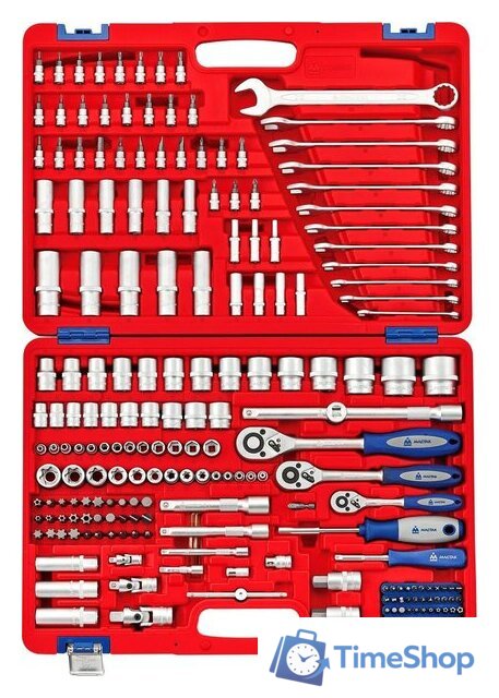 Универсальный набор инструментов Мастак 01-216C (216 предметов) - Изображение №1 — Интернет-магазин Time-Shop