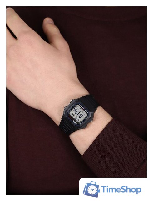 Наручные часы Casio W-800H-1AVES - Изображение №3 — Интернет-магазин Time-Shop