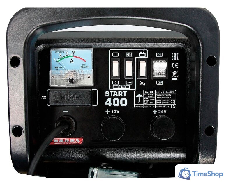 Пуско-зарядное устройство Aurora Start 400 - Изображение №4 — Интернет-магазин Time-Shop