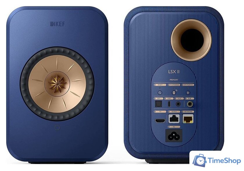 Полочная акустика KEF LSX II (синий) - Изображение №5 — Интернет-магазин Time-Shop