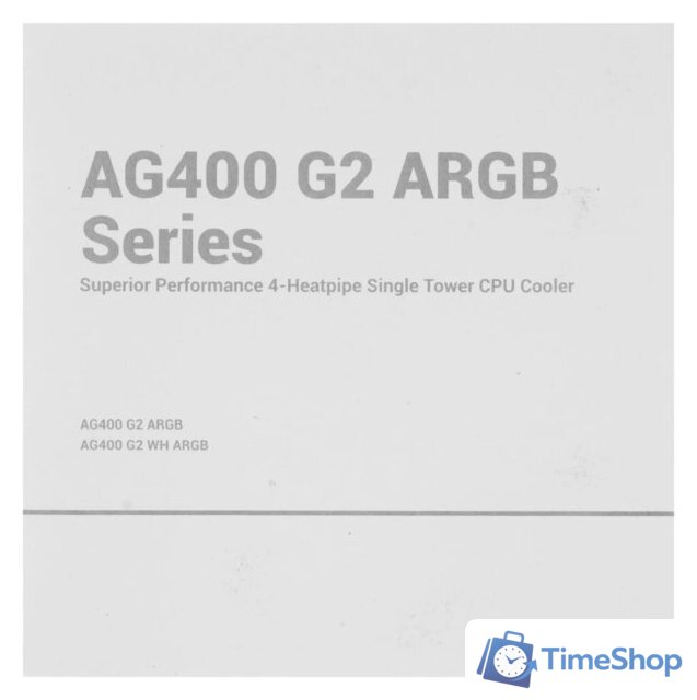 Кулер для процессора DeepCool AG400 G2 ARGB R-AG400-BKAMMG2-G - Изображение №11 — Интернет-магазин Time-Shop