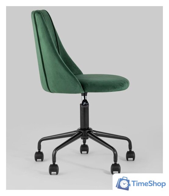 Офисное кресло Stool Group Сиана велюр (зеленый) - Изображение №3 — Интернет-магазин Time-Shop