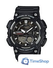 Наручные часы Casio AEQ-110W-1AVEF - Изображение №1 — Интернет-магазин Time-Shop