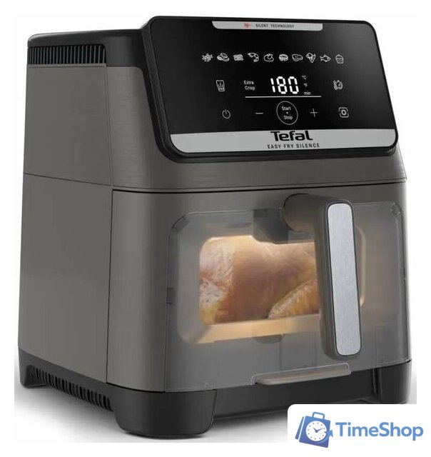 Аэрогриль (аэрофритюрница) Tefal Easy Fry Silence EY846HE0 - Изображение №2 — Интернет-магазин Time-Shop