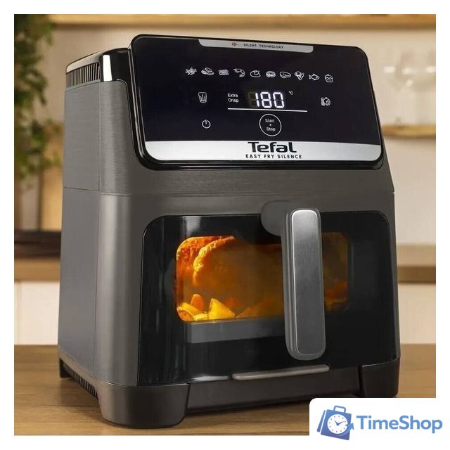 Аэрогриль (аэрофритюрница) Tefal Easy Fry Silence EY846HE0 - Изображение №5 — Интернет-магазин Time-Shop
