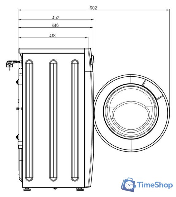 Стиральная машина ATLANT СМА 60У1018-Т-00 - Изображение №18 — Интернет-магазин Time-Shop