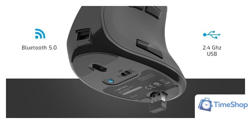 Вертикальная мышь Natec Euphonie - Изображение №11 — Интернет-магазин Time-Shop