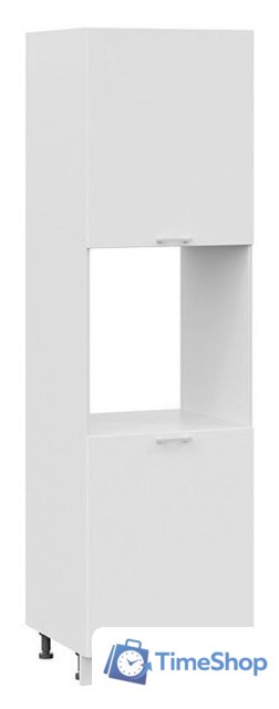 Шкаф напольный Трия Габриэлла 1П6 (белый/сноу) - Изображение №1 — Интернет-магазин Time-Shop
