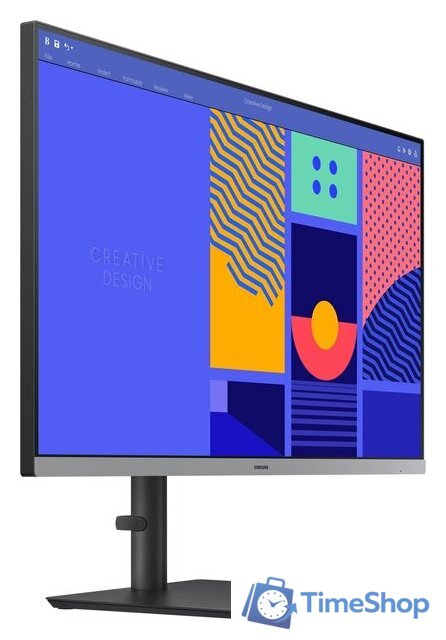 Монитор Samsung Essential S4 LS27C432GAUXEN - Изображение №4 — Интернет-магазин Time-Shop